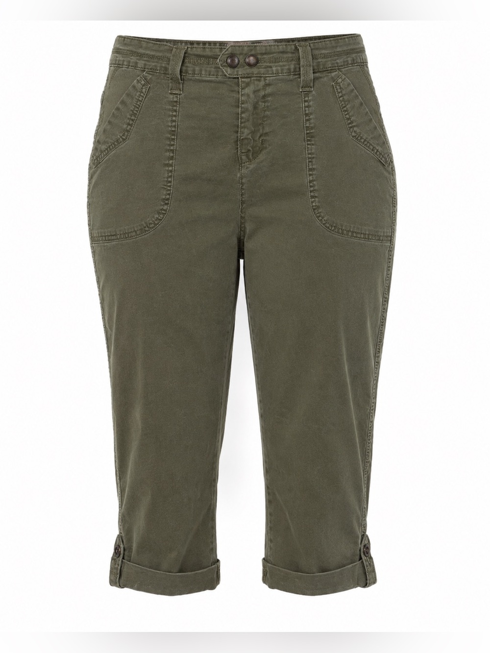Women’s Army Green Levi’s Capri Pants Size: 18M